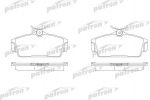 PATRON Колодки тормозные дисковые передн NISSAN: ALMERA II 00-, ALMERA II Hatchback 00-, PRIMERA 96-01, PRIMERA Hatchback 96-02, PRIMERA Traveller 94-98, PRIMERA Traveller 98-01 (PBP1096)