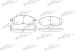 PATRON Колодки тормозные дисковые передн HYUNDAI: COUPE 96-02, ELANTRA 00-, ELANTRA седан 00-, LANTRA II 95-00, MATRIX 01-, SONATA III 98-01, SONATA V 05- (PBP1737)