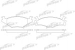 PATRON Колодки тормозные дисковые передн SEAT: CORDOBA 93-99, IBIZA II 93-99, INCA 95-, TOLEDO I 91-99, VW: CADDY I 82-92, GOLF I 76-83, GOLF I Cabriolet 82-93, GOLF II 83-92, GOL (PBP419)