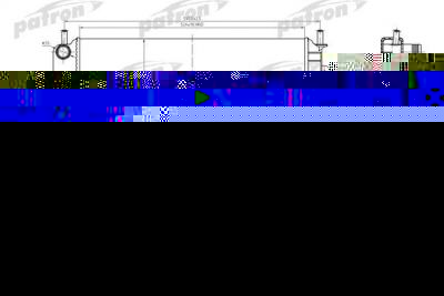 PATRON Радиатор системы охлаждения FORD: ESCORT, ORION 1.8D/TD, 90- (PRS3434)