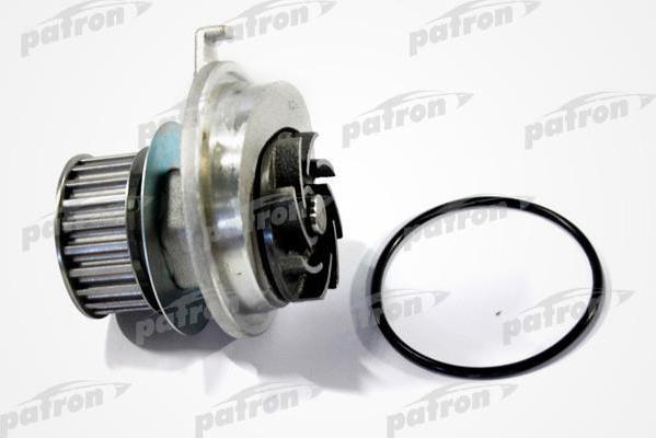 PATRON Насос водяной O-128 OPEL ASTRA-F /SW (51/59) 2.0I 16V 92-98, CALIBRA (85) 2.0I 16V KAT. /4X4 90-92, 2.0I TURBO KAT. 4X4 92-93, KADETT E 2.0 16V /KAT. 88-, (PWP1111)