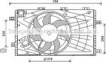 Prasco OL7622 вентилятор, охлаждение двигателя на OPEL INSIGNIA седан