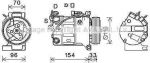 Prasco VOK183 компрессор, кондиционер на VOLVO S80 II (AS)