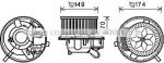 Prasco VW8339 электродвигатель, вентиляция салона на VW PASSAT Variant (3C5)