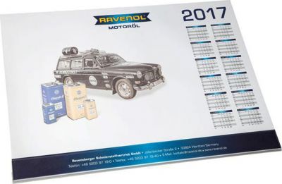RAVENOL 2200000065957 Планер настольный Ретро