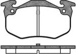 Remsa 0144.60 комплект тормозных колодок, дисковый тормоз на PEUGEOT 206 SW (2E/K)