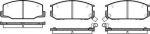 Remsa 0152.12 комплект тормозных колодок, дисковый тормоз на TOYOTA PREVIA (TCR2_, TCR1_)