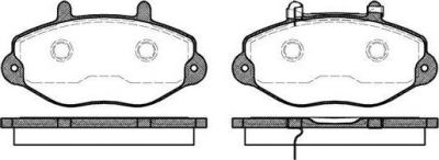 Remsa 0392.02 комплект тормозных колодок, дисковый тормоз на FORD TRANSIT c бортовой платформой/ходовая часть (E_ _)