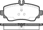 Remsa 0650.02 комплект тормозных колодок, дисковый тормоз на MERCEDES-BENZ A-CLASS (W168)