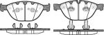 REMSA 958 10 fdb1883 [34116763652] колодки дисковые п bmw e60e61e63e65e66 3.55.06.0i 03 (095810)
