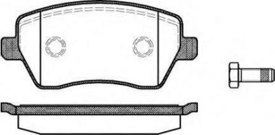 REMSA Колодки передние NISSAN MICRA/MAXIMA (41060AX625, 0987.00)