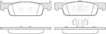 REMSA Колодки передние Renault Clio IV/Dacia Logan II/Sandero II (1540.00)