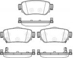 REMSA 1582 02 колодки дисковые задние! Nissan Qashqai 1.2-1.6i/DCi 14> (1582.02)