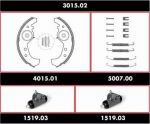 Remsa 3015.02 комплект тормозов, барабанный тормозной механизм на FIAT UNO (146A/E)