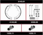 Remsa 3142.01 комплект тормозов, барабанный тормозной механизм на NISSAN PATROL III/2 Hardtop (K260)