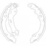 Remsa 4158.00 комплект тормозных колодок на FIAT PANDA (169)