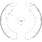 Remsa 4216.00 комплект тормозных колодок на ISUZU D-MAX (8DH)