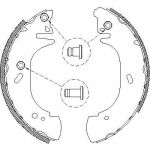 Remsa 4306.00 комплект тормозных колодок на FORD TRANSIT c бортовой платформой/ходовая часть (E_ _)