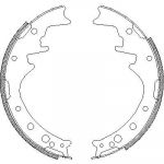 Remsa 4342.00 комплект тормозных колодок на TOYOTA HIACE I Wagon (LH1_, RH1_, LH3_, RH3_, LH2_, RH2_)