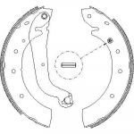 Remsa 4514.01 комплект тормозных колодок на NISSAN SERENA (C23M)