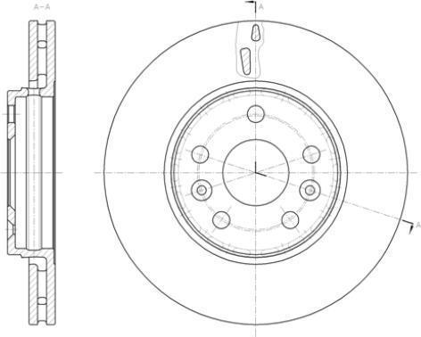 Remsa 61411.10 тормозной диск на RENAULT KANGOO BE BOP (KW0/1_)