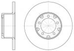 Remsa 6291.00 тормозной диск на MERCEDES-BENZ T1 фургон (602)