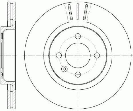 Remsa 6294.10 тормозной диск на VW PASSAT Variant (3A5, 35I)