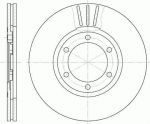 Remsa 6413.10 тормозной диск на MAZDA E-SERIE фургон (SR2)
