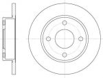 Remsa 6427.00 тормозной диск на FORD KA (RB_)
