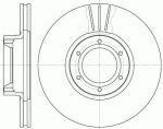 Remsa 6567.10 тормозной диск на NISSAN INTERSTAR c бортовой платформой/ходовая часть