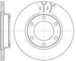 Remsa 6824.10 тормозной диск на TOYOTA LAND CRUISER 80 (_J8_)