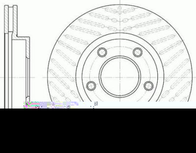 Remsa 6932.10 тормозной диск на MAZDA 323 C IV (BG)