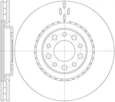 Remsa 6965.10 тормозной диск на ALFA ROMEO 159 (939)