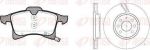 Remsa 81036.01 комплект тормозов, дисковый тормозной механизм на OPEL ASTRA H (L48)