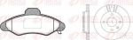 Remsa 8331.01 комплект тормозов, дисковый тормозной механизм на FORD ESCORT VII (GAL, AAL, ABL)