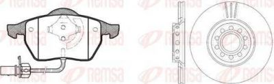 Remsa 8390.07 комплект тормозов, дисковый тормозной механизм на VW PASSAT Variant (3B6)