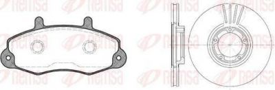 Remsa 8391.00 комплект тормозов, дисковый тормозной механизм на FORD TRANSIT c бортовой платформой/ходовая часть (E_ _)