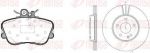 Remsa 8445.01 комплект тормозов, дисковый тормозной механизм на MERCEDES-BENZ C-CLASS (W202)