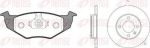 Remsa 8609.00 комплект тормозов, дисковый тормозной механизм на VW GOLF III (1H1)