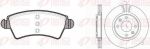 Remsa 8726.01 комплект тормозов, дисковый тормозной механизм на PEUGEOT 206 SW (2E/K)