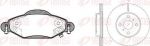 Remsa 8978.00 комплект тормозов, дисковый тормозной механизм на TOYOTA YARIS VERSO (_NLP2_, _NCP2_)