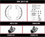 Remsa SPK 3017.00 комплект тормозов, барабанный тормозной механизм на TALBOT 1307-1510