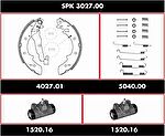 Remsa SPK 3027.00 комплект тормозов, барабанный тормозной механизм на 3 (E30)