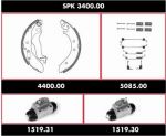 Remsa SPK 3400.00 комплект тормозов, барабанный тормозной механизм на HONDA CONCERTO седан (HWW)