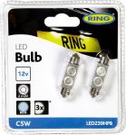 RING LED239HPB Светодиодная автолампа Ring LED239HPB 12V С5W спектр - BLUE