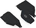 RIVAL RIVAL 111.4038.1 Защита топливного бака + редуктора, Mitsubishi Outlander 2015-, V - 2.0; 2.4; полный привод/Mitsubis (111.4038.1)