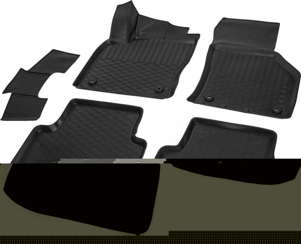 RIVAL RIVAL 15803002 Коврики салона, RIVAL, для Volkswagen Passat B8 2015- (15803002)