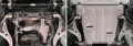 RIVAL Защита картера для Mercedes Benz GLE 2015-, V-250d; 350d; 400/Mercedes Benz GLE Coupe 2015-, V-350d; (333.3930.1)