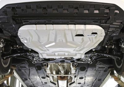RIVAL Защита картера и КПП Шкода Октавия A7 с 2013г. RIVAL алюм. (333.5111.1)