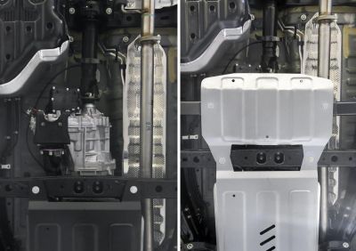 RIVAL RIVAL 333.5770.1 Защита РК + комплект крепежа, Toyota Fortuner 2017-, V - 2.8d, 2.7 (333.5770.1)